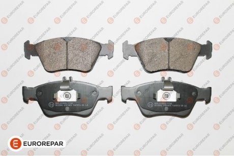 Купити КОЛОДКИ ГАЛЬМІВНІ Mercedes W202, W210, S202, S210, CLK-Class EUROREPAR 1617254580 (фото1) підбір по VIN коду, ціна 750 грн.