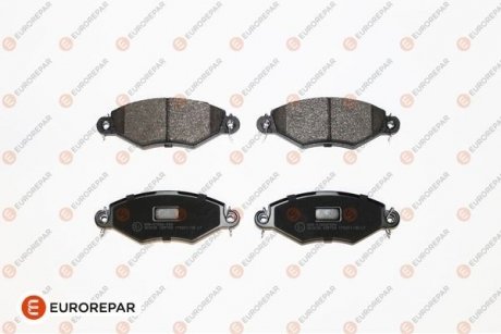 Купити Колодки гальмівні 4 шт Peugeot 306, 206 EUROREPAR 1617254980 (фото1) підбір по VIN коду, ціна 684 грн.