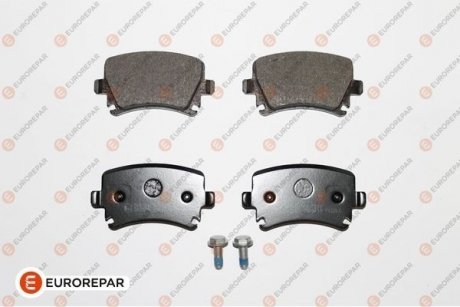 Купить Колодки тормозные Seat Leon, Volkswagen Touran, Caddy, Golf, Skoda Octavia, Volkswagen Passat, Skoda Superb, Audi TT, Volkswagen EOS, Audi A3, Volkswagen Jetta EUROREPAR 1617259180 (фото1) подбор по VIN коду, цена 702 грн.