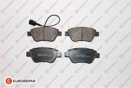 Купити 8708309198 КОЛОДКИ ГАЛЬМІВНІ Fiat Grande Punto, Alfa Romeo Mito, Fiat Doblo, Lancia Musa, Fiat Panda, 500, Citroen Nemo, Peugeot Bipper EUROREPAR 1617262380 (фото1) підбір по VIN коду, ціна 1514 грн.