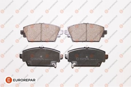 Гальмівні колодки передні. HONDA Accord 98-03 EUROREPAR 1617267380