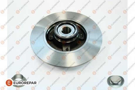 Диск тормозной задний Citroen DS3, C3, Peugeot 208, 307, Citroen C4, Peugeot 207, 2008 EUROREPAR 1619237980