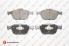 Купить Колодки тормозные дисковые (комплект 4 шт.)) Ford Fiesta, Focus, Connect, Transit, KA EUROREPAR 1619792580 (фото1) подбор по VIN коду, цена 1204 грн.