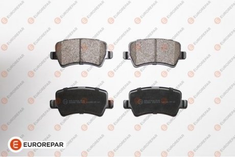 Купити КОЛОДКИ ГАЛЬМІВНІ Land Rover Freelander, Ford Galaxy, S-Max, Volvo V60, V70, XC60, S80, XC70, S60, Land Rover Range Rover, Ford Mondeo EUROREPAR 1623062980 (фото1) підбір по VIN коду, ціна 1273 грн.