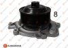 Купити Помпа водяна Mercedes W906, Vito, M-Class, W211, S211, CLK-Class, W203, CLS-Class, W251, GL-Class, W221 EUROREPAR 1635180280 (фото1) підбір по VIN коду, ціна 2091 грн.