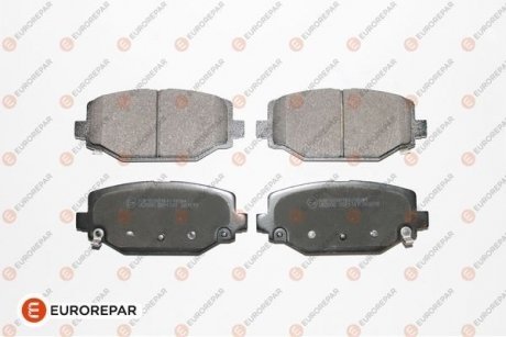 Колодки тормозные дисковые (комплект 4 шт.)) Chrysler Voyager, Dodge Caravan EUROREPAR 1639371480