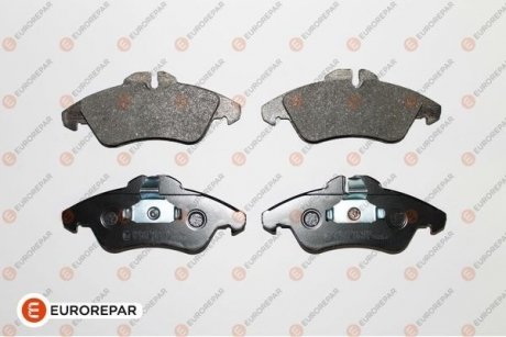 Купити Комплект дискових гальмівних колодок Mercedes W901, W902, Vito, V-Class, W903, Volkswagen LT, Mercedes W904, W909 EUROREPAR 1639378080 (фото1) підбір по VIN коду, ціна 828 грн.