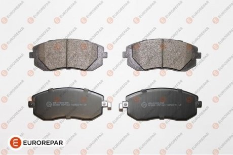 Купити КОЛОДКИ ГАЛЬМІВНІ ПЕРЕДНІ Subaru Impreza, Forester, Outback, Legacy EUROREPAR 1639378980 (фото1) підбір по VIN коду, ціна 903 грн.