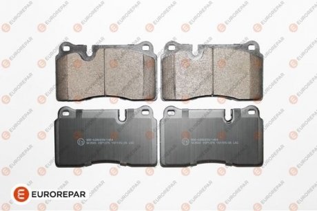 Купити КОЛОДКИ ГАЛЬМІАНІ Volkswagen Touareg, Audi A3, TT, Seat Leon EUROREPAR 1639380180 (фото1) підбір по VIN коду, ціна 1085 грн.