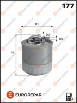 E:DIESEL FILTER EUROREPAR 1643630380