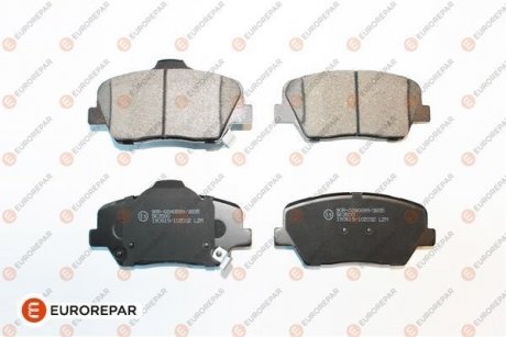 Купити КОЛОДКИ ГАЛЬМІВНІ ПЕРЕДНІ KIA Sorento, Carens, Hyundai Genesis, Creta EUROREPAR 1675993980 (фото1) підбір по VIN коду, ціна 1113 грн.