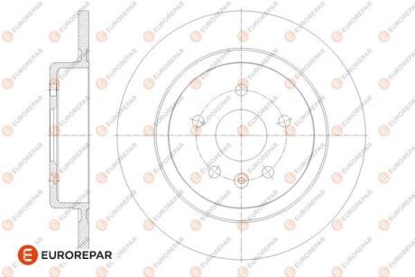 8708309198 ДИСКИ ГАЛЬМІВНІ Opel Astra EUROREPAR 1676010880