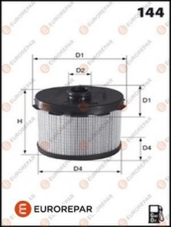 8421230090 ФИЛЬТР топливный диз. EUROREPAR e148119