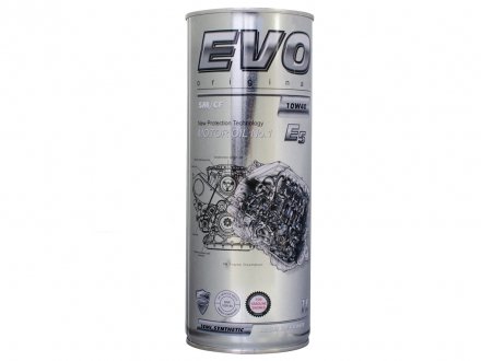 Моторне масло E5 10W-40 (1 л) EVO evoe510w401l