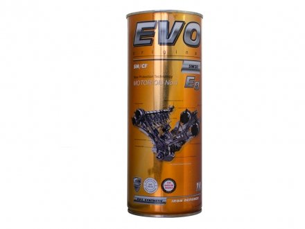 Моторне масло E9 5W-30 (1 л) EVO evoe95w301l