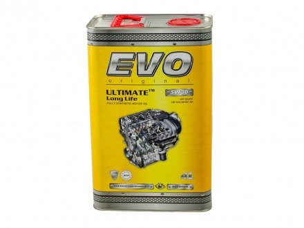 Моторне масло Ultimate LongLife 5W-30 (4 л) EVO evoultimatelonglife5w304l