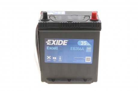 Купить Акумуляторная батарея 35Ah/240A (187x127x220/+R/B1) Excell KIA Picanto, Hyundai I10 EXIDE eb356a (фото1) подбор по VIN коду, цена 2939 грн.