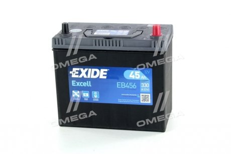 Стартерная батарея (аккумулятор) EXIDE eb456