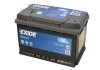 Купити Акумуляторна батарея 74Ah/680A (278x175x190/+R/B13) Excell EXIDE eb740 (фото1) підбір по VIN коду, ціна 3797 грн.