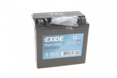 Акумуляторна батарея 13Ah/200A (150x90x145/+L) (Start-Stop/допоміжна) EXIDE ek131