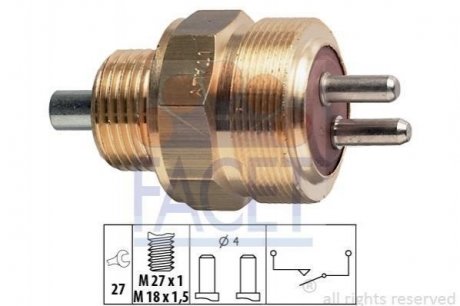 Датчик заднего хода MB Sprinter (903/904) 2.3/2.9 97-06 Mercedes W901, W902, W903, W904 FACET 7.6147