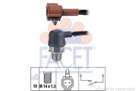 Датчик заднего хода FACET 7.6236