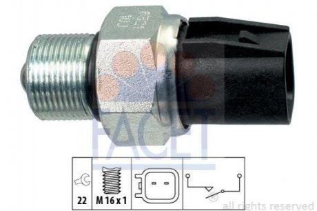 Датчик зад ходу Transit V184 00-06 Ford Transit FACET 7.6321