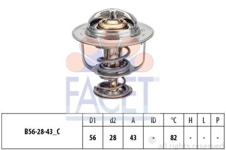 Термостат FACET 7.8413S