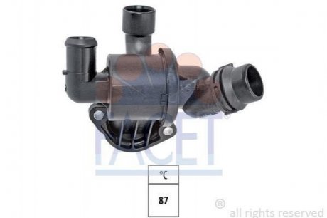 Купити Термостат Audi A4/A5/A6/Q5/ Seat Exeo 2.0 TDI 04- (87C) Audi A6, Q5, A5, A4 FACET 7.8781 (фото1) підбір по VIN коду, ціна 815 грн.