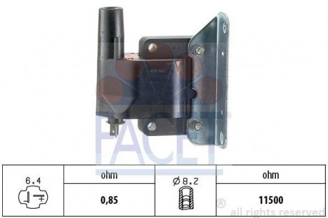 Катушка зажигания FACET 9.6244