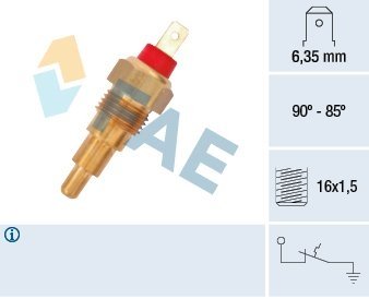Купить Термовимикач вентилятора FAE 37620 (фото1) подбор по VIN коду, цена 549 грн.
