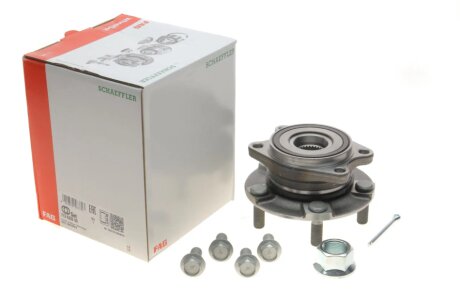 Подшипник ступицы (передней) Nissan Qashqai/X-Trail 1.2-2.5 dCi/DIG-T 13- (+ABS) FAG 713 6332 00