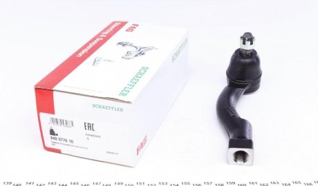 Купить Наконечник тяги рулевой (R) Kia Sorento I 02- (L=155 mm) KIA Sorento FAG 840 0776 10 (фото1) подбор по VIN коду, цена 702 грн.