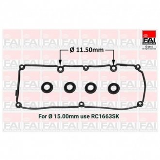 VW Прокладка крышки головки цилиндра Audi A1/3,Skoda Fabia II,Octavia II,Rapid,SuperB,Caddy III,Golf VI,Passat 1.6TDI 09- FAI rc1662sk