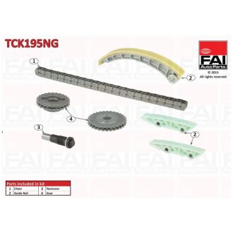 Комплект цепи ГРМ FAI tck195ng