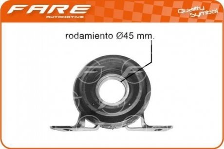 Подшипник подвесной Ford Transit FARE 4025