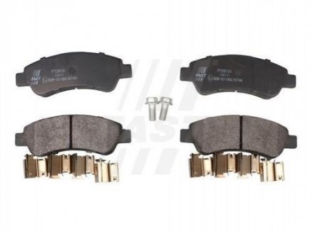 Колодки тормозные дисковые задние CITROEN Jumper 06-14;FIAT Ducato 06-14;PEUGEOT Boxer 06-14 Fiat Ducato, Peugeot Boxer, Citroen Jumper FAST ft29131 (фото1)