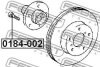 Купить Болт кріплення колеса LEXUS, TOYOTA 89- FEBEST 0184-002 (фото2) подбор по VIN коду, цена 321 грн.