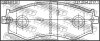 Купити КОЛОДКИ ТОРМОЗНЫЕ ПЕРЕДНИЕ (NISSAN PRIMERA P11 1996-2001) Nissan Bluebird, Primera, Infiniti G, M, Nissan Almera FEBEST 0201-P11F (фото2) підбір по VIN коду, ціна 1112 грн.