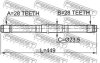 Купити ПІВОСЬ ПРАВА 28x449x28 HONDA CIVIC Honda Civic FEBEST 0312-EK3RH (фото2) підбір по VIN коду, ціна 1729 грн.