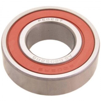 ПОДШИПНИК ШАРИКОВЫЙ (MAZDA 323 BG 1989-1994) FEBEST as-6205-2rs