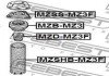 Купить Опора амортизатора перед. Ford Focus/Mazda 3/Volvo C30/S40 II/V50/C70 03- (без підшипника) Ford Kuga, Volvo C30, C70, Mazda 3, Volvo S40, V50, Ford Focus, C-Max, Connect FEBEST mzss-mz3f (фото2) подбор по VIN коду, цена 658 грн.