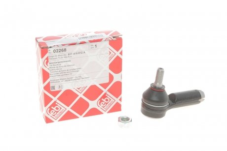 Купити Наконечник тяги рульової VW Passat 1.3-2.2 TD/D 80-88 FEBI BILSTEIN 02268 (фото1) підбір по VIN коду, ціна 285 грн.