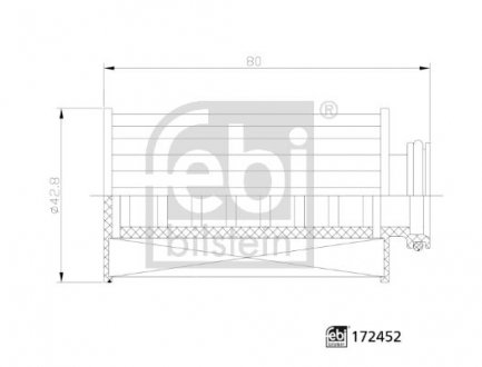 Фильтр Ad Blue FEBI BILSTEIN 172452