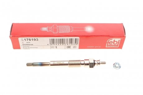 Купити Свічка розжарювання Toyota Corolla 1.8/2.0 D 87-97 FEBI BILSTEIN 176193 (фото1) підбір по VIN коду, ціна 274 грн.