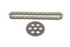 Купити Комплект ланцюга насосу оливного BMW 3 (F30)/4 (F32,E82)/5 (F10) 07- (N47/N57/B47) (48 звенев/z=24) Mini Cooper, BMW F20, E91, F10, E90, Mini Countryman, Clubman, BMW E82, F30, E81, E60 FEBI BILSTEIN 177923 (фото1) підбір по VIN коду, ціна 2502 грн.