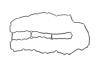 Купить Прокладка кришки клапанів BMW 3 (E90)/5 (E60/F10) 07-13 N52/N53 FEBI BILSTEIN 180878 (фото1) подбор по VIN коду, цена 947 грн.