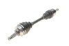 Купить Полуось (передняя) (L) Citroen Berlingo/Peugeot Partner 96-11 (25z/24z/587mm)(+ABS) FEBI BILSTEIN 182589 (фото3) подбор по VIN коду, цена 3206 грн.