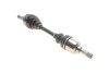 Купить Полуось (передняя) (L) Citroen Berlingo/Peugeot Partner 96-11 (25z/24z/587mm)(+ABS) FEBI BILSTEIN 182589 (фото4) подбор по VIN коду, цена 3206 грн.