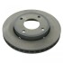 Купить Диск тормозной (передний) Mitsubishi Colt/Smart Forfour 1.1-1.5 CDI (256x24) FEBI BILSTEIN 22835 (фото1) подбор по VIN коду, цена 1163 грн.